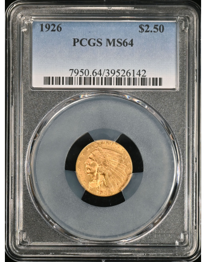 $2.50 Indian MS-64
